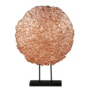 Jeffords Sculpture QR-20444.CPPRBLK.0 by CuratedKravet