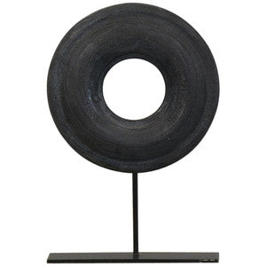 Colby Sculpture, Small QR-20456.BLACK.0 by CuratedKravet