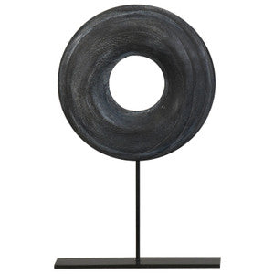 Colby Sculpture, Medium QR-20457.BLACK.0 by CuratedKravet