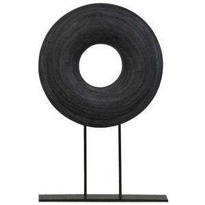 Colby Sculpture, Large QR-20458.BLACK.0 by CuratedKravet