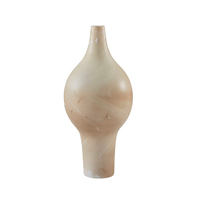 Jason Vase QR-20744.LTNTRL.0 by CuratedKravet CuratedKravet A mango wood vase with a latte-like swirled finish. Due to the natural material, variation is to be expected. Thailand DUST LIGHTLY WITH A SOFT, DRY CLOTH. </p><p>Dimensions: Length 8.25, Height 16.5, Width 8.25 Wood - 100% - Fabric Carolina -
