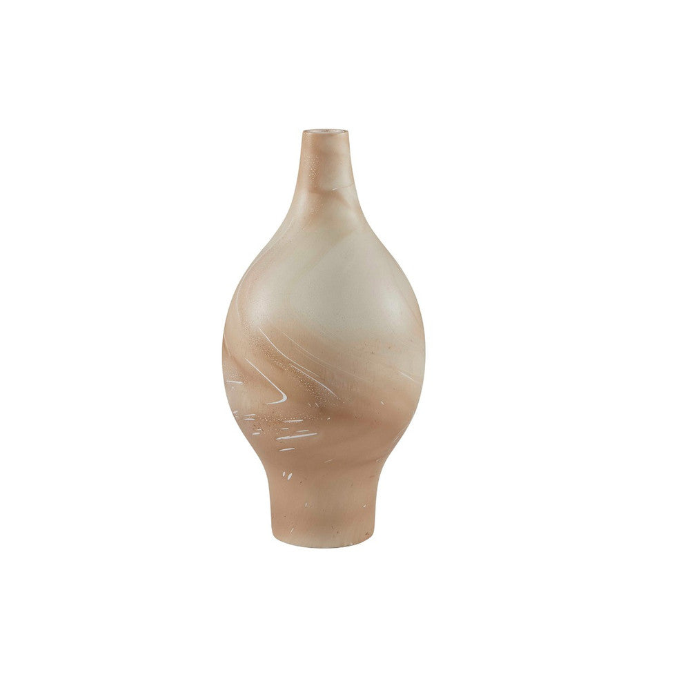 Lin Vase QR-20746.LTNTRL.0 by CuratedKravet CuratedKravet A mango wood vase with a latte-like swirled finish. Due to the natural material, variation is to be expected. Thailand DUST LIGHTLY WITH A SOFT, DRY CLOTH. </p><p>Dimensions: Length 7, Height 13.25, Width 7 Wood - 100% - Fabric Carolina -