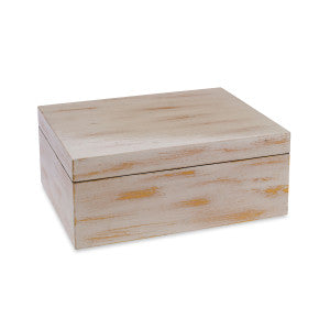 Brittany Box, Large QR-20824.ANTWHT.0 by CuratedKravet