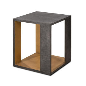 Alden Side Table QR-20853.DRKGRYGLD.0 by CuratedKravet