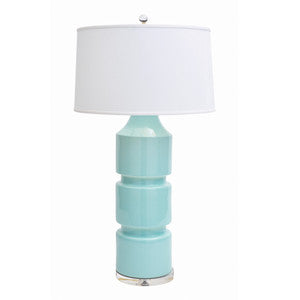 Milan Table Lamp QR-20859.LTBLUE.0 by CuratedKravet