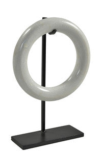 Desimone Sculpture QR-20954.WHTBLK.0 by CuratedKravet