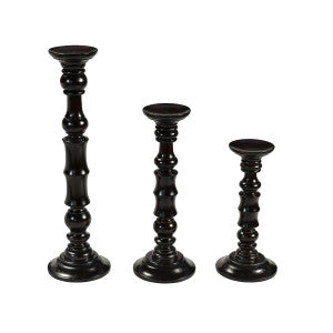 Denise Candlesticks, Set Of 3 QR-20957.DRKBRWN.0 by CuratedKravet