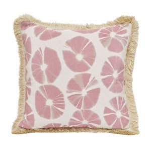 Echino Pillow QR-21003.BLUSH.0 by CuratedKravet