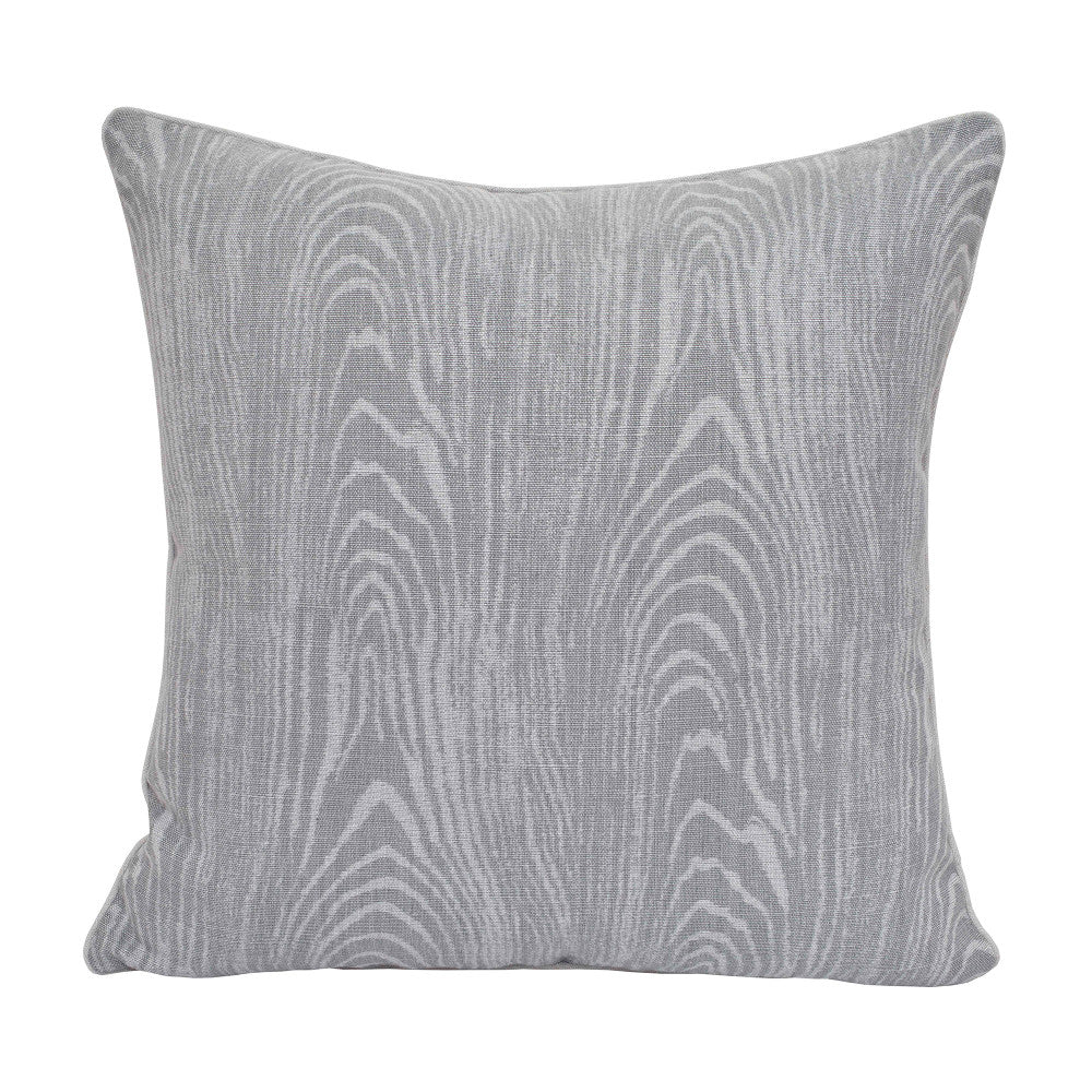 Hallerbos Pillow QR-21004.GRAPHITE.0 by CuratedKravet CuratedKravet Measures 22"H X 22"L. Decorative accent pillow in Kravet Couture Hallerbos.21 on the face and Kravet 33401.1121on the reverse and small welt to the edge. Features an invisible zipper. Made in the USA. Includes a 95/5 feather/down insert. United States DRY CLEAN ONLY. </p><p>Dimensions: Length 22, Height 22, Width - Fabric Carolina -