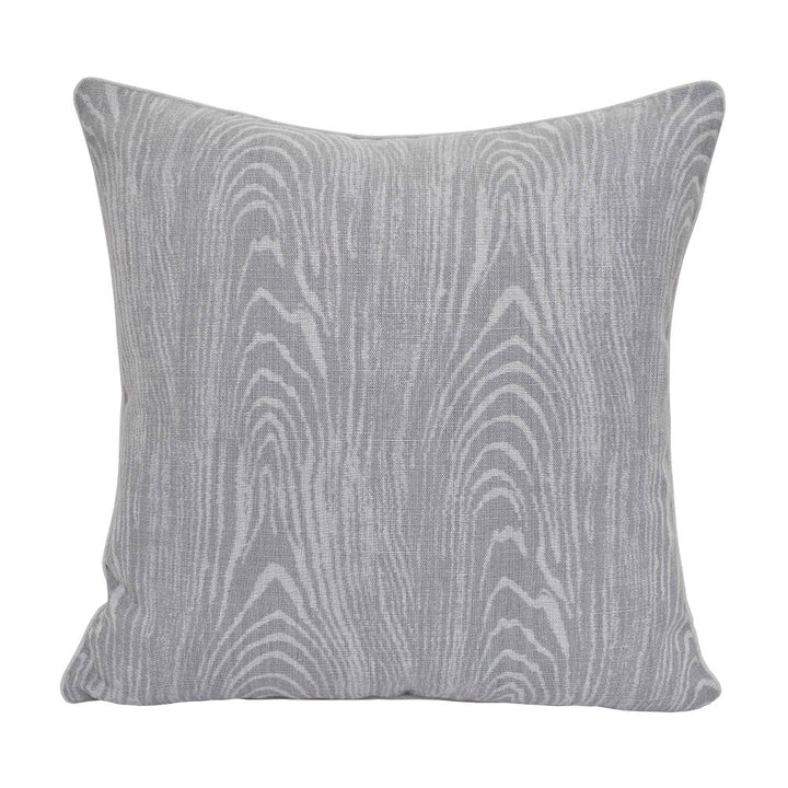 Hallerbos Pillow QR-21004.GRAPHITE.0 by CuratedKravet CuratedKravet Measures 22"H X 22"L. Decorative accent pillow in Kravet Couture Hallerbos.21 on the face and Kravet 33401.1121on the reverse and small welt to the edge. Features an invisible zipper. Made in the USA. Includes a 95/5 feather/down insert. United States DRY CLEAN ONLY. </p><p>Dimensions: Length 22, Height 22, Width - Fabric Carolina -