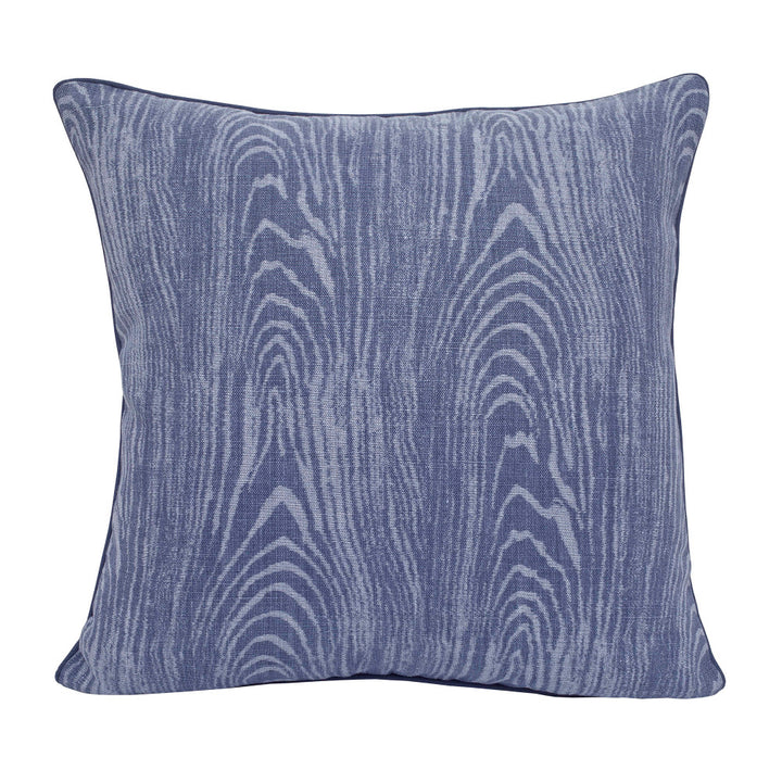 Hallerbos Pillow QR-21004.INDIGO.0 by CuratedKravet CuratedKravet Measures 22"H X 22"L. Decorative accent pillow in Kravet Couture Hallerbos.5 on the face and Kravet 31502.50 on the reverse and small welt to the edge. Features an invisible zipper. Made in the USA. Includes a 95/5 feather/down insert. United States DRY CLEAN ONLY. </p><p>Dimensions: Length 22, Height 22, Width - Fabric Carolina -