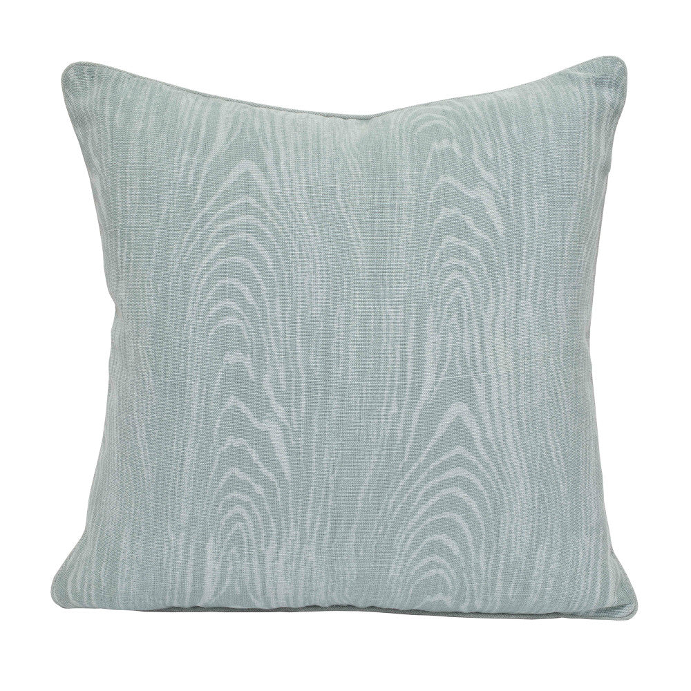 Hallerbos Pillow QR-21004.REEF.0 by CuratedKravet CuratedKravet Measures 22"H X 22"L. Decorative accent pillow in Kravet Couture Hallerbos.13 on the face and Kravet 31507.115 on the reverse and small welt to the edge. Features an invisible zipper. Made in the USA. Includes a 95/5 feather/down insert. United States DRY CLEAN ONLY. </p><p>Dimensions: Length 22, Height 22, Width - Fabric Carolina -