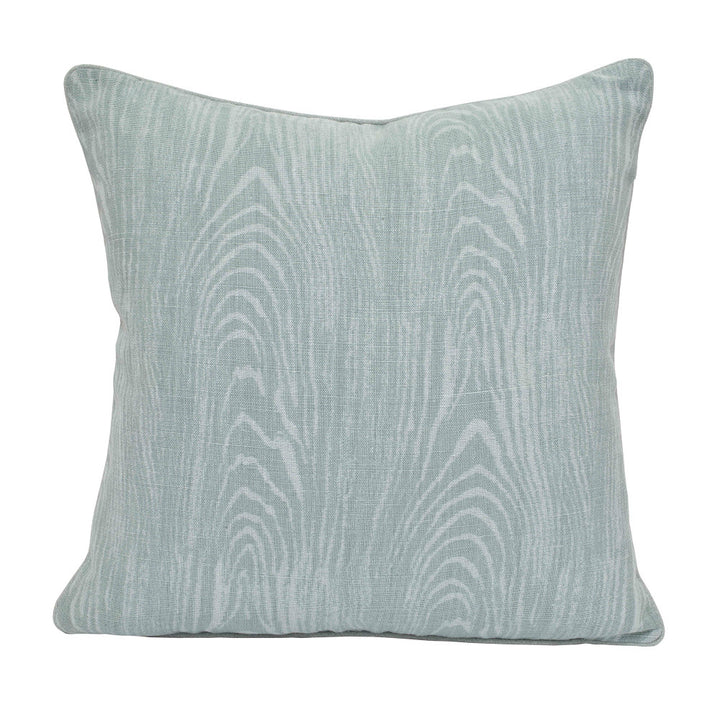 Hallerbos Pillow QR-21004.REEF.0 by CuratedKravet CuratedKravet Measures 22"H X 22"L. Decorative accent pillow in Kravet Couture Hallerbos.13 on the face and Kravet 31507.115 on the reverse and small welt to the edge. Features an invisible zipper. Made in the USA. Includes a 95/5 feather/down insert. United States DRY CLEAN ONLY. </p><p>Dimensions: Length 22, Height 22, Width - Fabric Carolina -