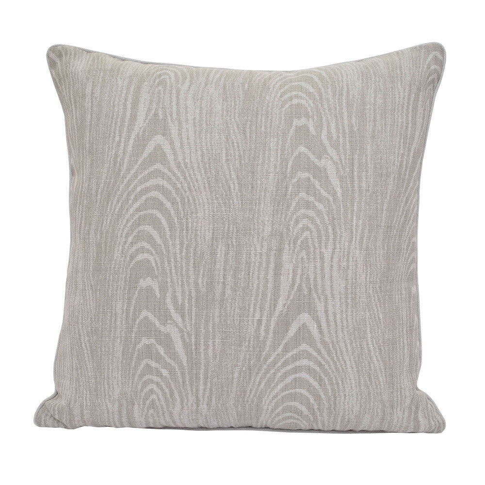Hallerbos Pillow QR-21004.SLATE.0 by CuratedKravet CuratedKravet Measures 22"H X 22"L. Decorative accent pillow in Kravet Couture Hallerbos.11 on the face and Kravet 33401.1121 on the reverse and small welt to the edge. Features an invisible zipper. Made in the USA. Includes a 95/5 feather/down insert. United States DRY CLEAN ONLY. </p><p>Dimensions: Length 22, Height 22, Width - Fabric Carolina -