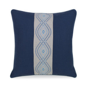 Ora Pillow QR-21073.SAPPHIRE.0 by CuratedKravet