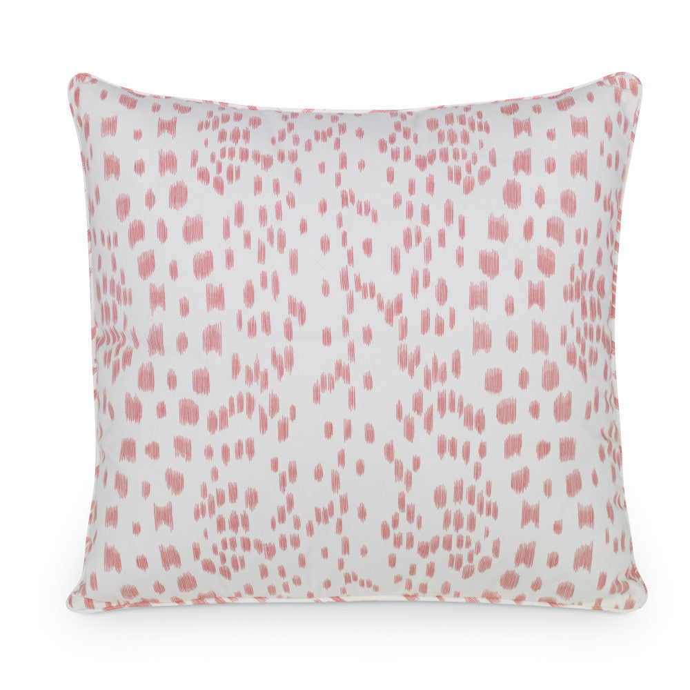Les Touches Pillow QR-21441.PETAL.0 by CuratedKravet CuratedKravet Measures 20"H X 20"L. A decorative accent pillow in Brunschwig & Fils 8012138.17. Made of 100% cotton. Sewn and finished in the USA. Features a self-welt and invisible zipper. Includes a 95/5 feather/down insert. United States DRY CLEAN ONLY. </p><p>Dimensions: Length 20, Height 20, Width Cotton - 100% - Fabric Carolina -