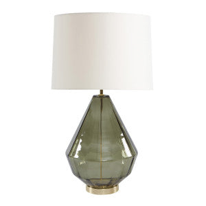 Linnea Table Lamp QR-21731.SMKGRN.0 by CuratedKravet