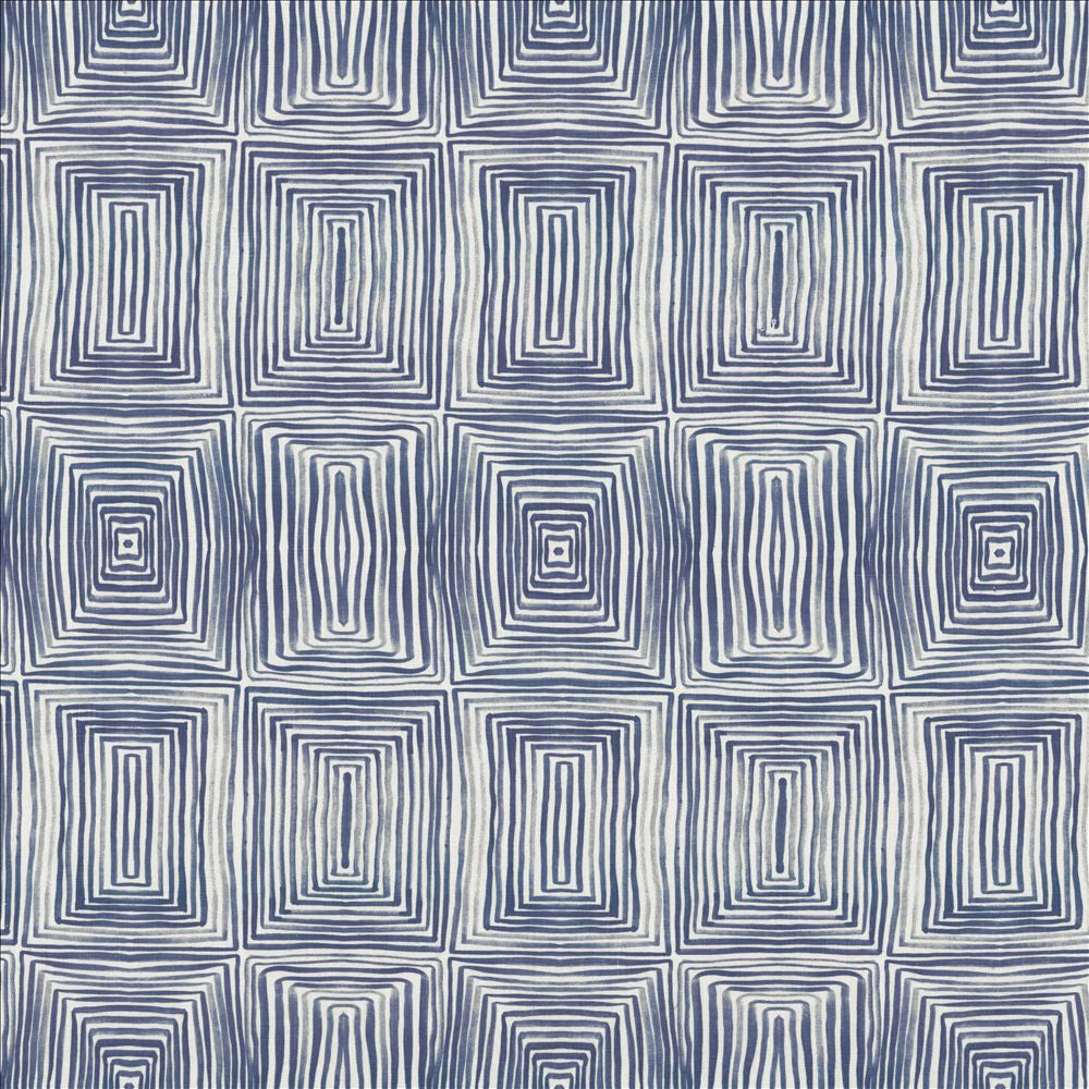 Quadri Blue by Kasmir Fabric 1454 100% Linen
 POLAND 15,000 Wyzenbeek Double Rubs </p><p>Repeat: Horizontal: 13 4/8 inches and Vertical: 17 6/8 inches 54 - Fabric Carolina -