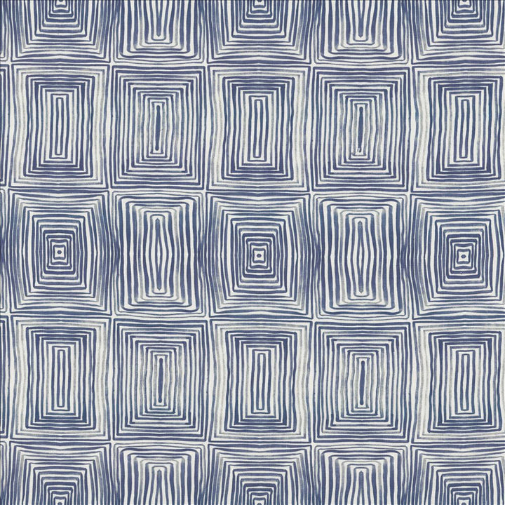 Quadri Blue by Kasmir Fabric 1454 100% Linen
 POLAND 15,000 Wyzenbeek Double Rubs </p><p>Repeat: Horizontal: 13 4/8 inches and Vertical: 17 6/8 inches 54 - Fabric Carolina -