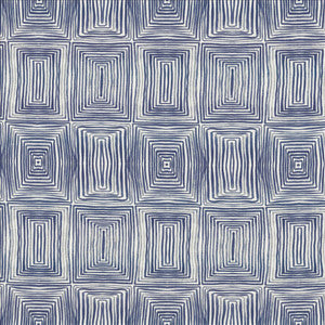 Quadri Blue by Kasmir Fabric