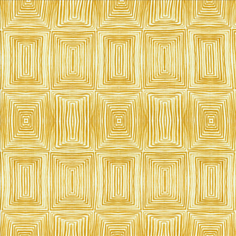 Quadri Mustard by Kasmir Fabric 5155 100% Linen
 POLAND </p><p>Repeat: Horizontal: 13 4/8 inches and Vertical: 17 6/8 inches 54 - Fabric Carolina -