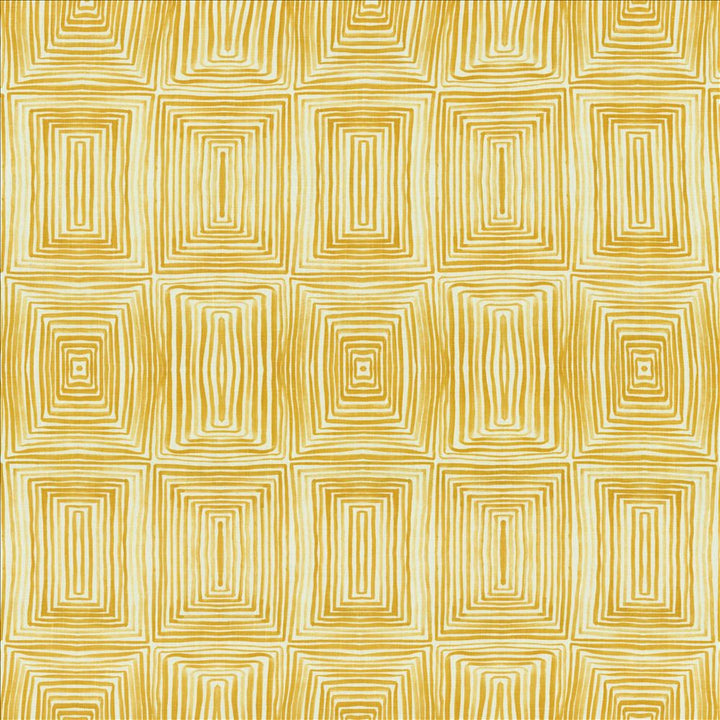 Quadri Mustard by Kasmir Fabric 5155 100% Linen POLAND 12,500 Wyzenbeek Double Rubs Horizontal: 13 4/8 inches and Vertical: 17 6/8 inches 54 - Fabric Carolina -