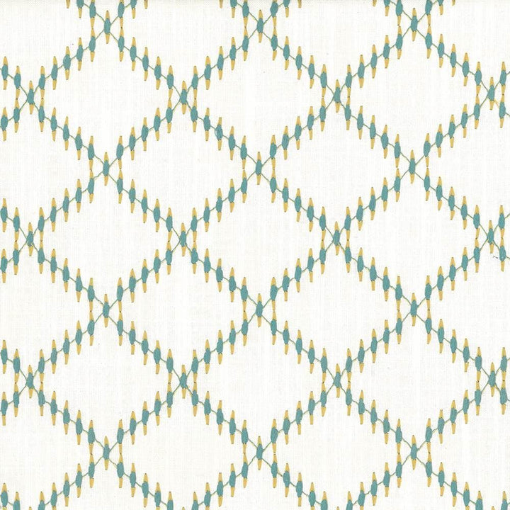 Quail Ridge Seaglass by Kasmir Fabric 1442 58% Cotton
35% Polyester
7% Rayon
Embroidery
100% Viscose
 INDIA </p><p>Repeat: Horizontal: 3 6/8 inches and Vertical: 3 inches 51 - 56 - Fabric Carolina -