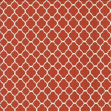 Quatrefoil Maze Ladybug by Kasmir Fabric 5087 70% Cotton 30% Polyester CHINA 6,500 Wyzenbeek Double Rubs H: 1 6/8 inches, V: 1 6/8 inches 54 - Fabric Carolina - Kasmir