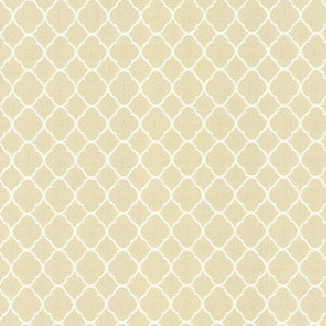 Quatrefoil Maze Parchment by Kasmir Fabric