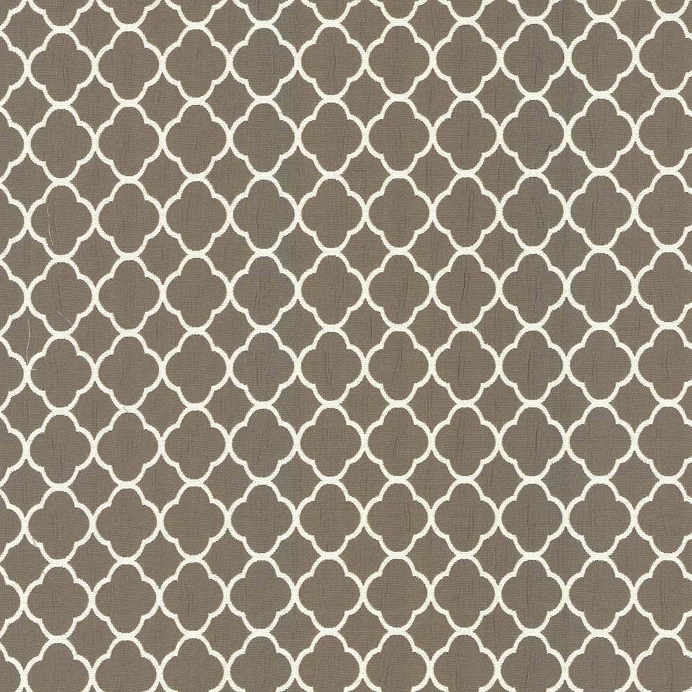 Quatrefoil Maze Patina by Kasmir Fabric 5085 CHINA 6,500 Wyzenbeek Double Rubs H: 1 6/8 inches, V:1 6/8 inches 54 - Fabric Carolina - Kasmir