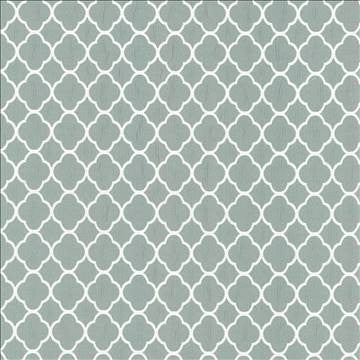 Quatrefoil Maze Spa by Kasmir Fabric 5089 70% Cotton 30% Polyester CHINA 6,500 Wyzenbeek Double Rubs H: 1 6/8 inches, V: 1 6/8 inches 54 - Fabric Carolina - Kasmir