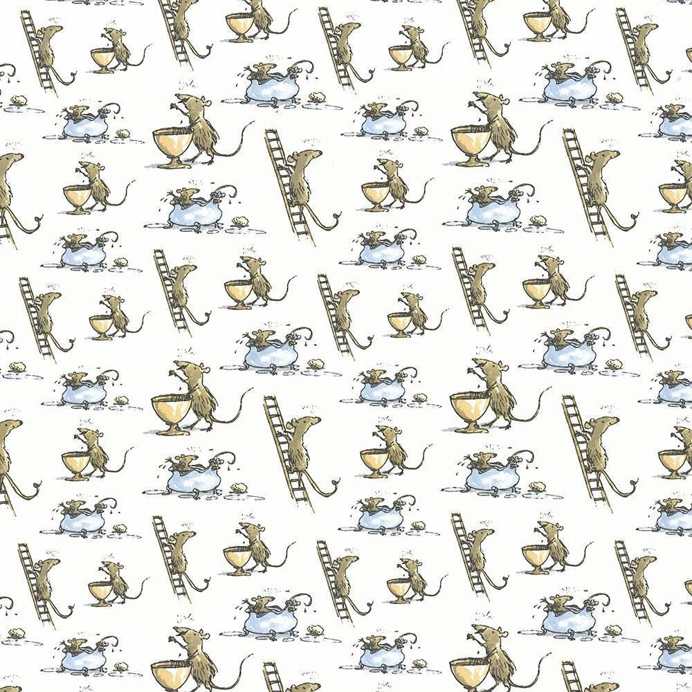 Quicksy Mice Bewitched by Kasmir Fabric 1445 100% Cotton TURKEY Not Tested Horizontal: 13 4/8 inches and Vertical: 12 5/8 inches 55 - Fabric Carolina -