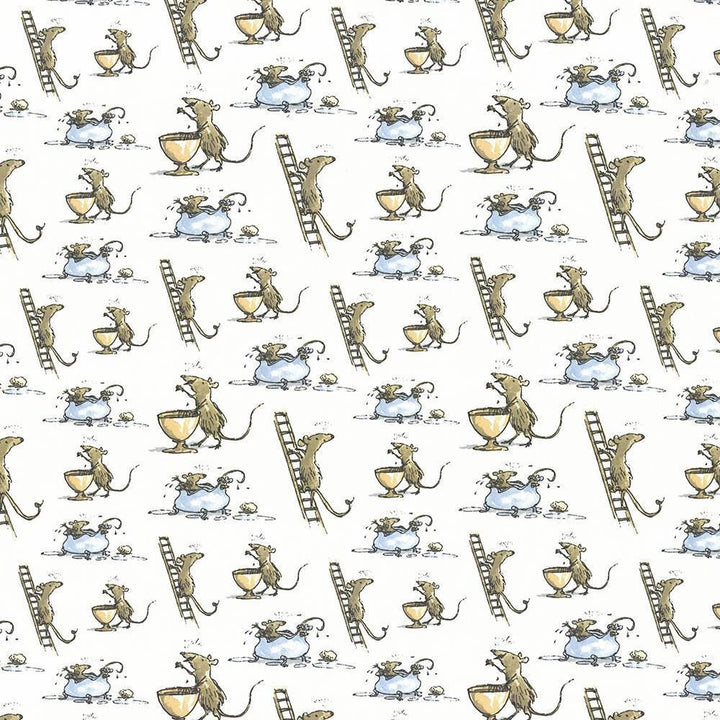 Quicksy Mice Bewitched  by Kasmir Fabric See sample 100% Cotton
 TURKEY Not Tested </p><p>Repeat: Horizontal: 13 4/8 inches and Vertical: 12 5/8 inches 55  - Fabric Carolina -