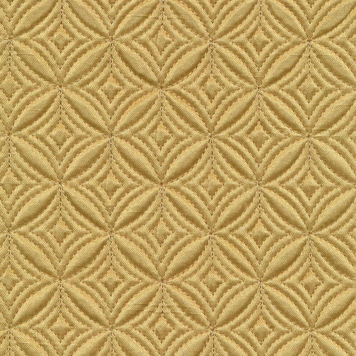 Quilting Bee Pale Gold by Kasmir Fabric 1367 CHINA Not Tested H: 1 6/8 inches, V:1 6/8 inches 53 - Fabric Carolina - Kasmir