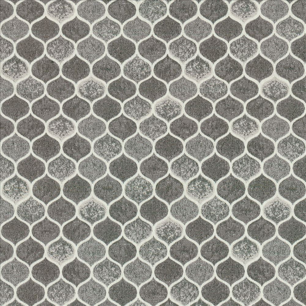 Quinlan Steel by Kasmir Fabric 1457 100% Polyester
 MEXICO 40,000 Wyzenbeek Double Rubs </p><p>Repeat: Horizontal: 9 5/8 inches and Vertical: 6 4/8 inches 54 - Fabric Carolina -