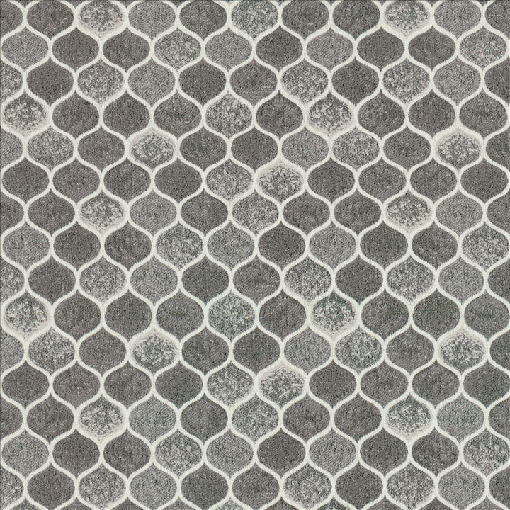 Quinlan Steel by Kasmir Fabric 1457 100% Polyester
 MEXICO </p><p>Repeat: Horizontal: 9 5/8 inches and Vertical: 6 4/8 inches 54 - Fabric Carolina -