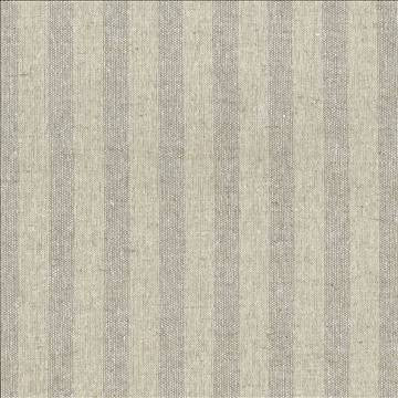 Quinlan Stripe Natural by Kasmir Fabric 5035 65% Cotton 35% Linen INDIA Not Tested H: 2 inches, V: N/A 54 - 55 - Fabric Carolina - Kasmir