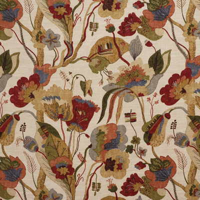 California Red/Cream by G P & J Baker Fabric