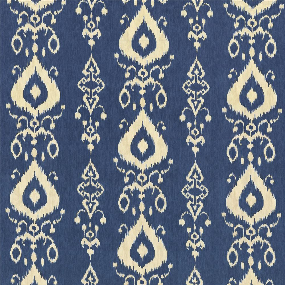 Raga Ikat Bay by Kasmir Fabric 5065 100% Cotton
 TURKMENISTAN </p><p>Repeat: Horizontal: 27 inches and Vertical: 13 4/8 inches 54 - 55 - Fabric Carolina -