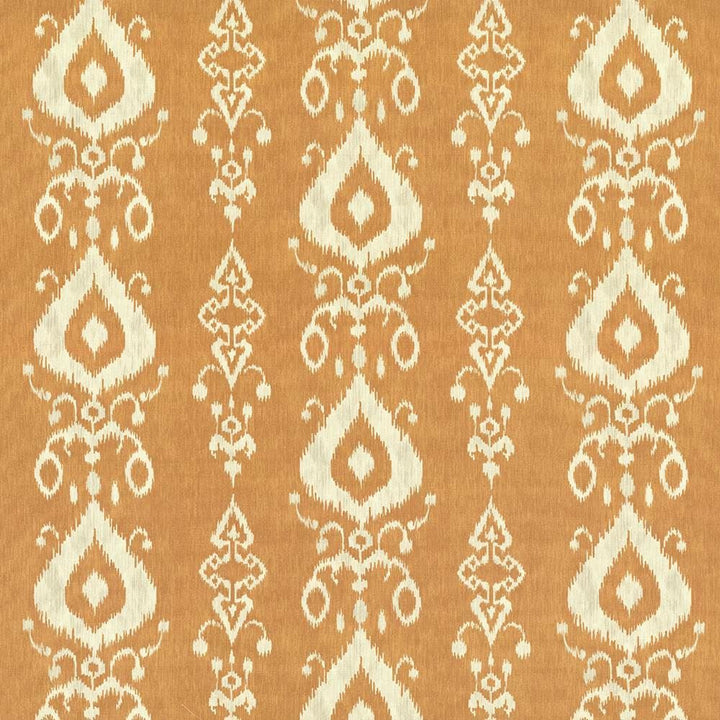 Raga Ikat Copper by Kasmir Fabric 5063 100% Cotton
 TURKMENISTAN </p><p>Repeat: Horizontal: 27 inches and Vertical: 13 4/8 inches 54 - 55 - Fabric Carolina -