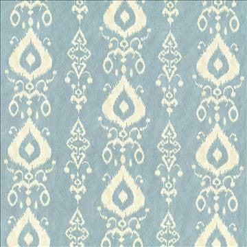 Raga Ikat Icecap by Kasmir Fabric 5065 100% Cotton TURKMENISTAN 15,000 Wyzenbeek Double Rubs H: 27 inches, V: 13 4/8 inches 54 - 55 - Fabric Carolina - Kasmir