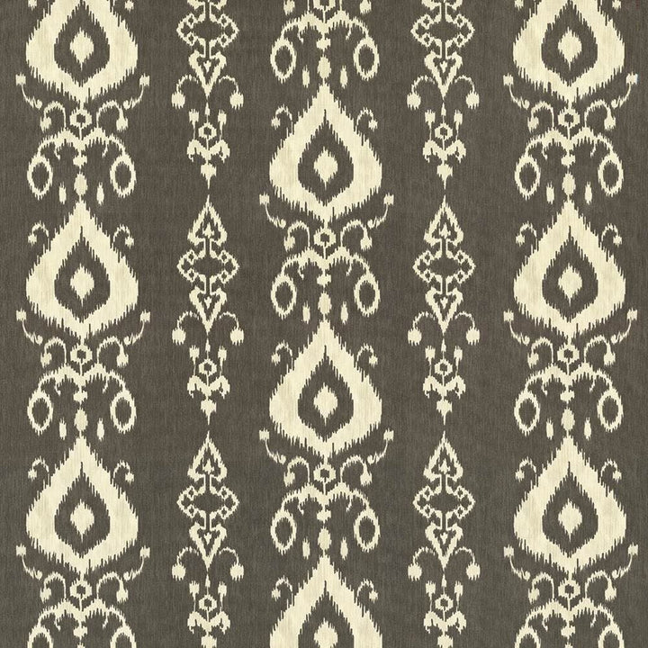 Raga Ikat Ink  by Kasmir Fabric See sample 100% Cotton
 TURKMENISTAN 15,000 Wyzenbeek Double Rubs </p><p>Repeat: Horizontal: 27 inches and Vertical: 13 4/8 inches 54  - Fabric Carolina -