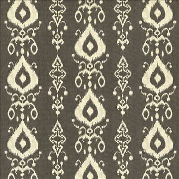 Raga Ikat Ink by Kasmir Fabric 5062 100% Cotton TURKMENISTAN 15,000 Wyzenbeek Double Rubs H: 27 inches, V: 13 4/8 inches 54 - 55 - Fabric Carolina - Kasmir