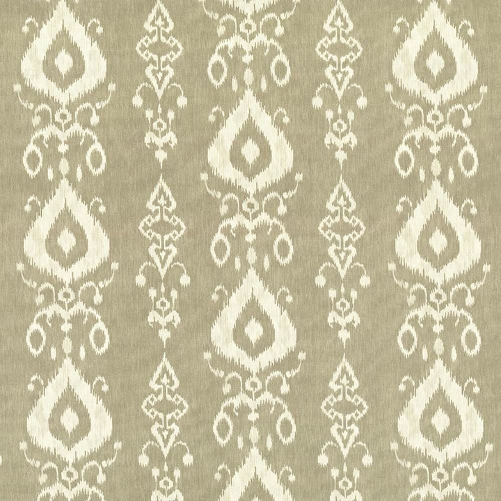 Raga Ikat Sand Dollar by Kasmir Fabric 5062 100% Cotton
 TURKMENISTAN 15,000 Wyzenbeek Double Rubs </p><p>Repeat: Horizontal: 27 inches and Vertical: 13 4/8 inches 54 - Fabric Carolina -