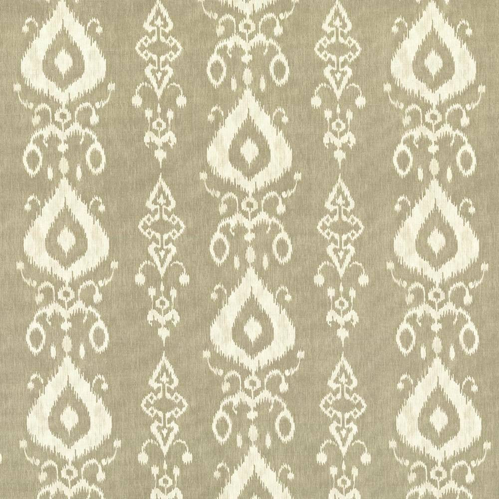 Raga Ikat Sand Dollar by Kasmir Fabric 5062 TURKMENISTAN 15,000 Wyzenbeek Double Rubs H: 27 inches, V:13 4/8 inches 54 - 55 - Fabric Carolina - Kasmir