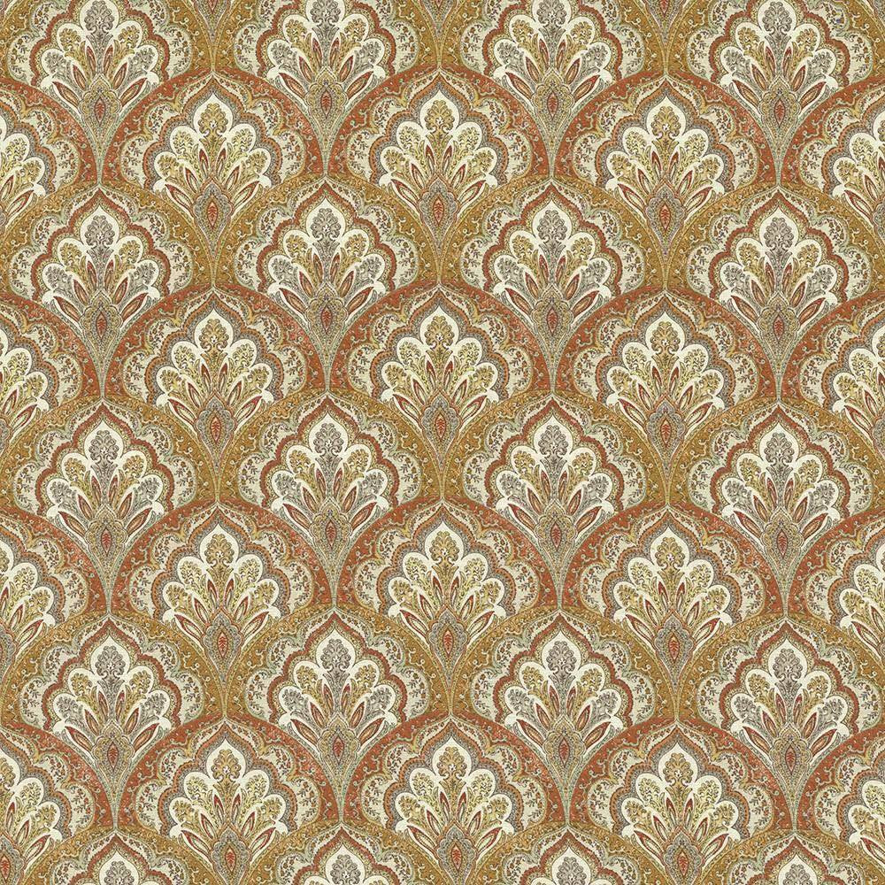 Ragazzi Apricot by Kasmir Fabric 5063 PAKISTAN 15,000 Wyzenbeek Double Rubs H: 9 inches, V:9 inches 54 - 55 - Fabric Carolina - Kasmir