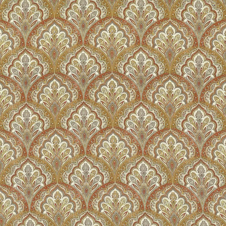 Ragazzi Apricot by Kasmir Fabric 5063 PAKISTAN 15,000 Wyzenbeek Double Rubs H: 9 inches, V:9 inches 54 - 55 - Fabric Carolina - Kasmir