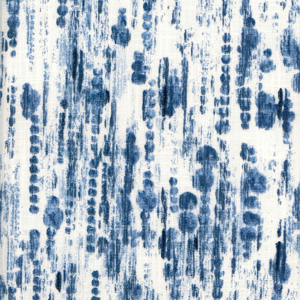 Raindrops Coral By Roth & Tompkins Fabric