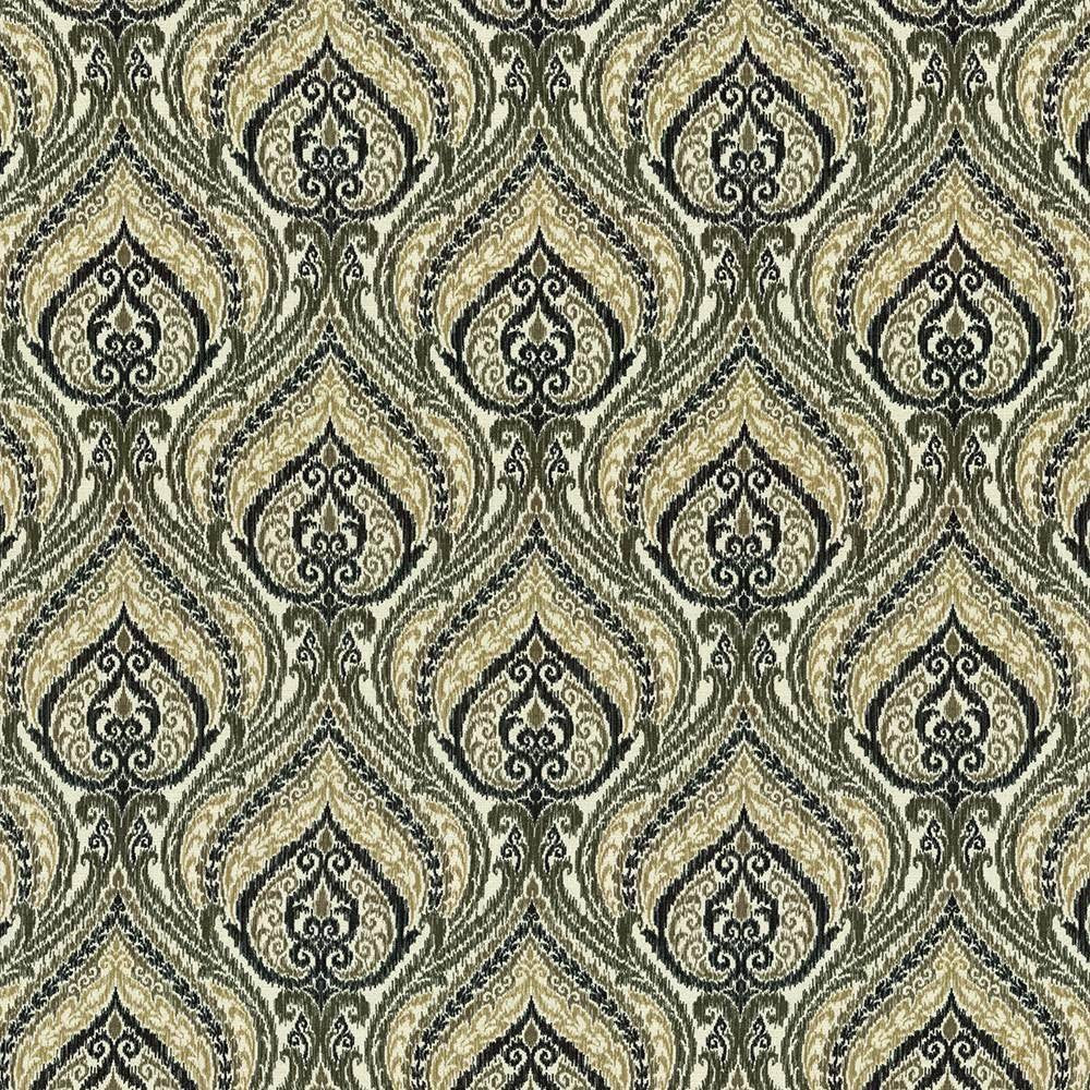 Raj Granite by Kasmir Fabric 1416 PAKISTAN 15,000 Wyzenbeek Double Rubs H: 13 4/8 inches, V:13 4/8 inches 54 - 55 - Fabric Carolina - Kasmir