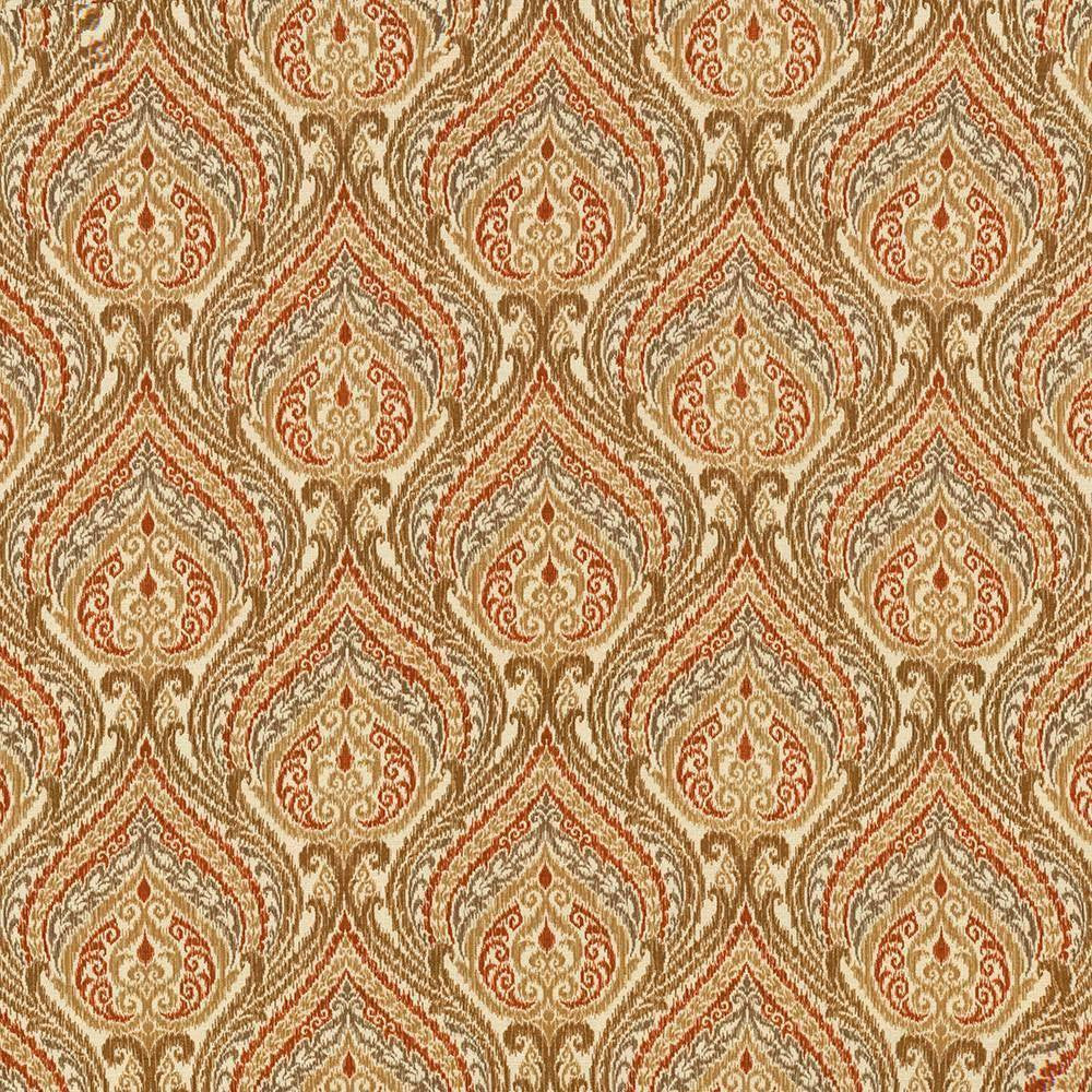 Raj Indian Summer by Kasmir Fabric 1417 PAKISTAN 15,000 Wyzenbeek Double Rubs H: 13 4/8 inches, V:13 4/8 inches 54 - 55 - Fabric Carolina - Kasmir